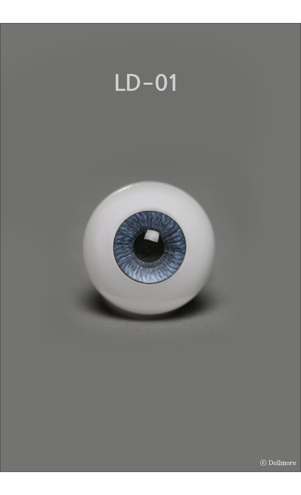 Optical Half Round Acrylic Eyes 14mm acrylic eyes OOAK 14mm Dollmore MB09 