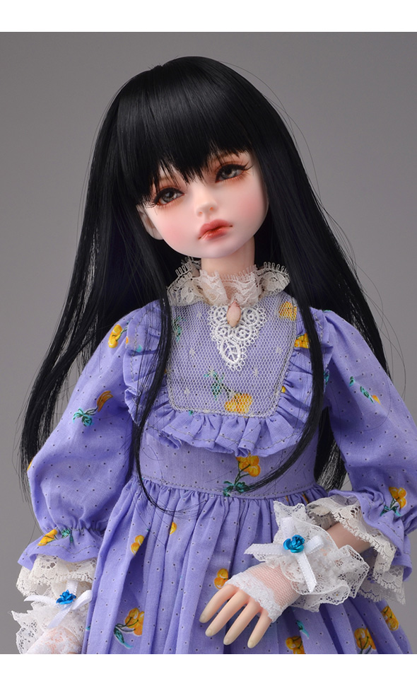 Details about   Dollmore 1/4 BJD MSD Zaoll Luv inch Cleopatra Long Wig P.Blue 7-8 