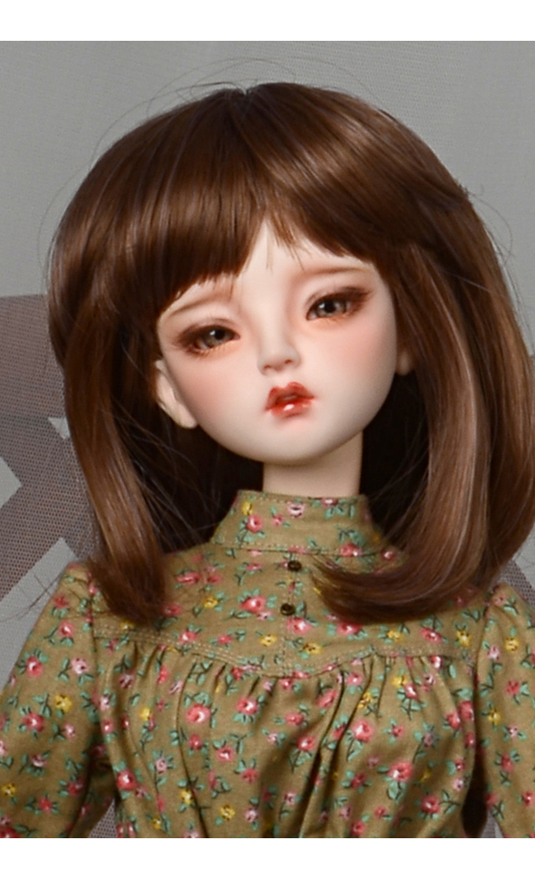Details about   Dollmore 1/3 BJD SD size wig " Sololo Wig D Brown 8-9