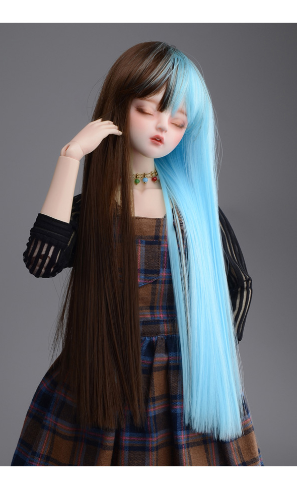 8-9 Blue " Junsa ST Wig Details about   Dollmore 1/3 BJD SD wig 