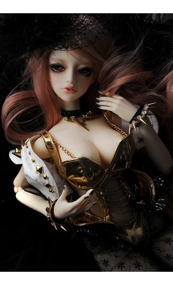 UME-SDSP BK Slim Line Slip Dollmore 1/3 BJD outfits underwear SD 01 black 