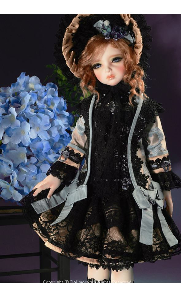 Dollmore Petit dahlia Illua Doll Size Jardinage Dress 
