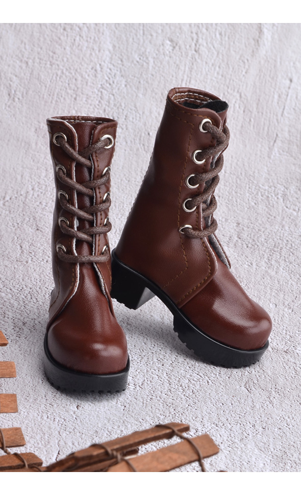 Maje boots Black Dollmore 14/ BJD Scale  shoes Size MSD