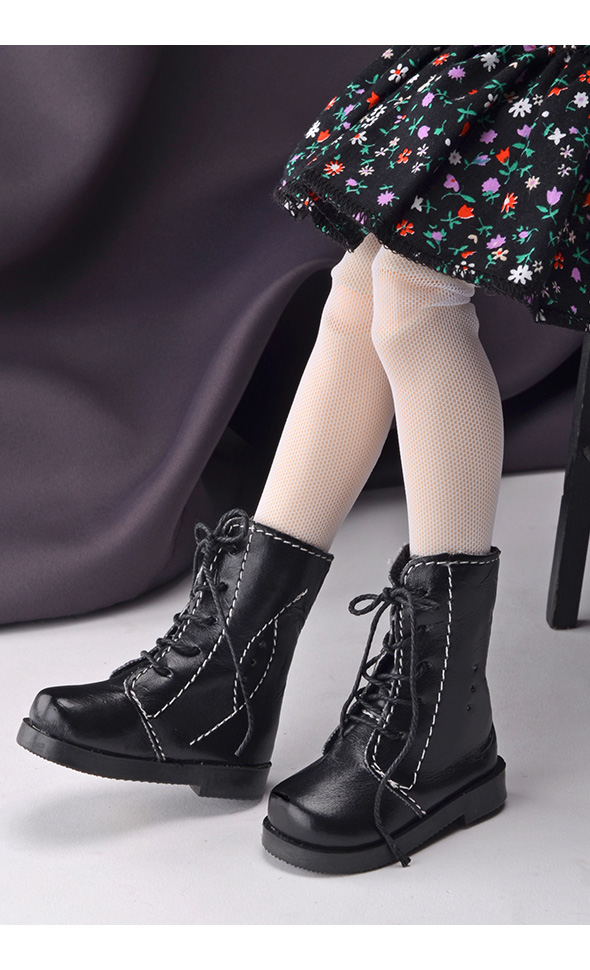 Dollmore 1/4 BJD Scale Size  MSD shoes French Ribbon Boots Pink