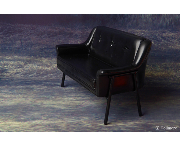 Dollmore BJD sofa 1/4 Scale MSD Size Rococo Chair Pink/White 