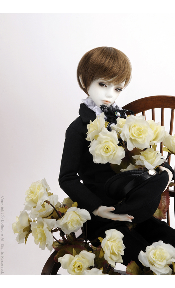 Dollmore Details about    1/4 BJD 17" doll socks MSD black Flower Net Stockings