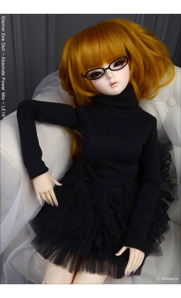 Black Dollmore 17" 1/4 BJD doll clothes  MSD SIZE Mini String Hotpants 