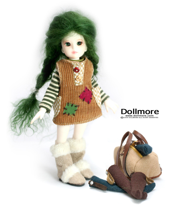 Dollmore BJD Clothes Banji Outfit Tomboy Girl Set