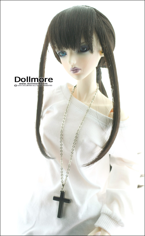 Dollmore 26" BJD girl clothes Model Woman Size white Raglan Boxy T 