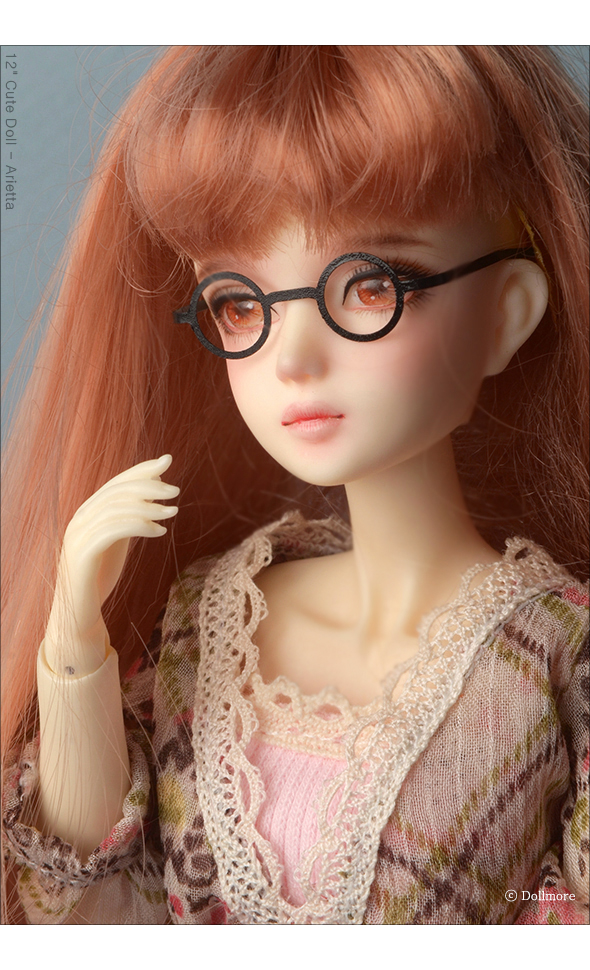 cute doll with glasses