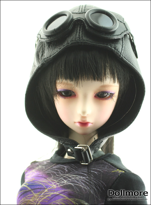 aviator cap, black (SD accessory)