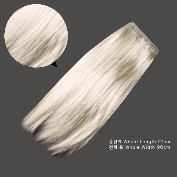 Mohair wave Blonde BJD OOAK Synthetic Mohair String Hair